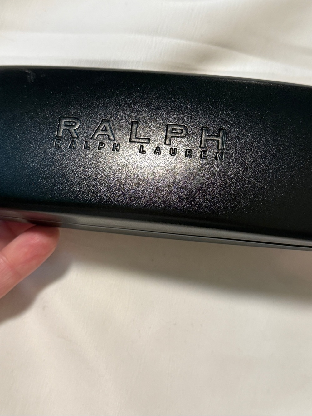 Ralph Lauren Hard Shell Eyeglasses/Sunglasses Case Black